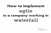 How to implement agile