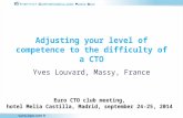11:20 Louvard - adjusting your level of competence to the difficulty of a CTO