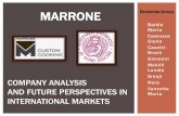 Marrone: Company Analysis and Future Perspectives in International Markets
