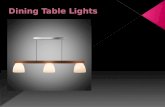 Dining Table Lights