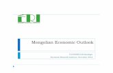 30.10.2012 Mongolia's Macro Economic Outlook: Challenges and Opportunities, B. Tuvshintugs