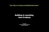 Building & launching mobile & digital products