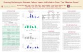 Scoring Suffering to Address Patient Needs in Palliative Care: The "Maslow Score"