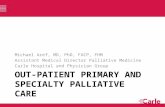 Out-patient Primary and Specialty Palliative Care