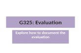 G325 evaluation breakdown lgm