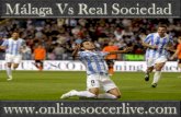 watch Real Sociedad vs Malaga Match online