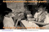 Bridging Financial Inclusion Gap Profitably