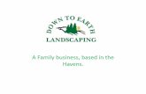 Down to Earth Landscaping Presentation 2016