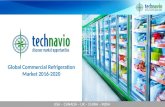 Global Commercial Refrigeration Market 2016 to 2020