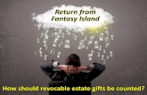 Counting Revocable Planned Gifts in Fundraising - Return from Fantasy Island