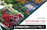 Food poverty in London report (London Assembly)