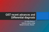 Gastrointerstinal stromal tumor (GIST) recent advances and differential diagnosis