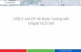 Unigraf USB-C and DP Alt Mode testing tools