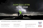 WRL agri bulletin as on Oct 25, 2016