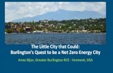 The Little City that Could: Burlington's Quest to Be a Net Zero Energy City, RCE Greater Burlington