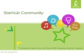 StarHub Community San Francisco LinC presentation 2013