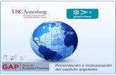 PR Globally Accepted Practices (GAP). Presentación e incorporación del capítulo argentino - Gabriel Sadi y Verónica Méndez