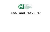 C6 U6 Project   can and have to for possiblity and obligation -