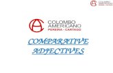 C6 U8 Project   comparative adjectives -