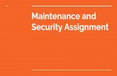 A5.1 Maintenance and Security Assignment By_Austin,Nameer,mohamed