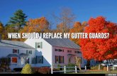 When Should I Replace My Gutter Guards? by LeafFilter