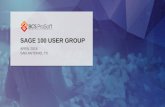 Sage 100 User Group | April 2016