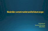Biosimilar  current market and its future scope