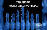 Seven habits of highly effective people - Stephen R. Covey