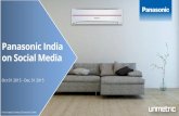 Panasonic India Social Media Analysis Q4 2015