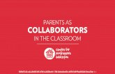 Parents as Collaborators in the Classroom