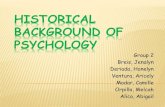 Historical background of psychology