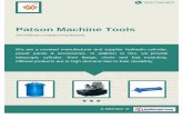 Patson Machine Tools, Vadodara, Hydraulic Cylinder