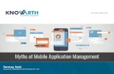 Myths of Mobile Application Management