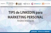 INTERLAT WEBINAR Tips de Linkedin para Marketing Personal por Andres Velasquez