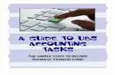 A Guide to UBS Accounting Task : The simple steps to record business transaction
