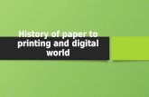 History of paper Introduction for Virtual Revolution BBC