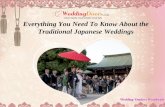 Everything you need to know about the traditional japanese weddings