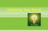 Greening Up Your Events