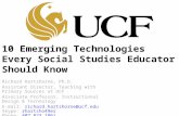 10 Emerging Technologies Every Social Studies Educator Should Know