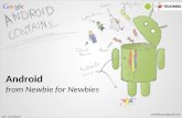 [Old Introduction] ANDROID, from Newbie for Newbies
