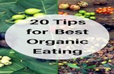 20 Organic Eating Tips