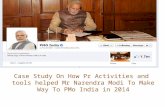 How Public Relation helped narendra modi to make way to pmo india