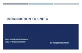 Introduction to unit 4: Entertainment
