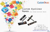 Custom eyeliner boxes