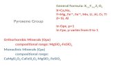 5. pyroxene group