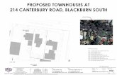 PG15110 -TP01-TP10 PROPOSED TOWNHOUSE AT 214 CANTERBURY RD - BLACKBURN SOUTH