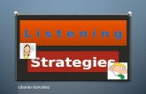 Listening strategies   basic