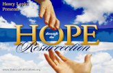 Hope Through the Resurrection