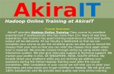 Hadoop Online Training | AkiraIT