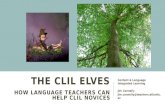 Clil elves   how language teachers can help clil novices
